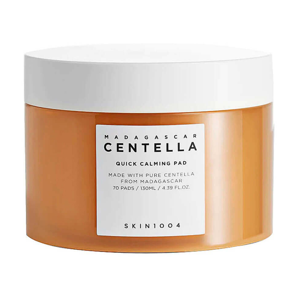 Заспокійливі пади для обличчя Skin1004 Madagascar Centella Quick Calming Pad з центелою, 70 шт